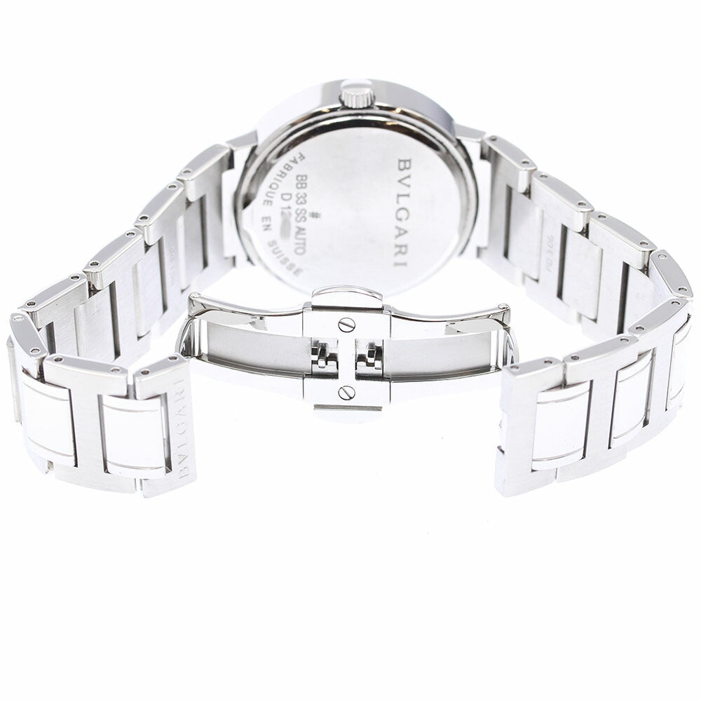 BVLGARI BB33SS Bulgari Date Automatic Men's Watch Excellent Condition