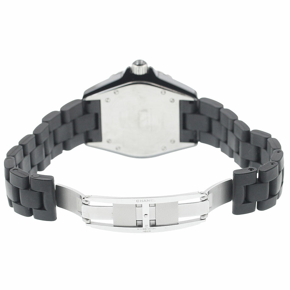 CHANEL H3131 J12 Matte Black Ceramic 42mm Automatic Men's Watch - Excellent Condition