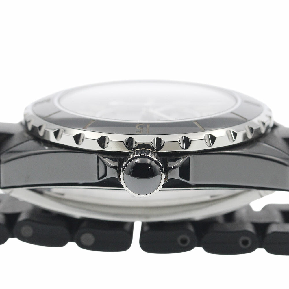 CHANEL H3131 J12 Matte Black Ceramic 42mm Automatic Men's Watch - Excellent Condition