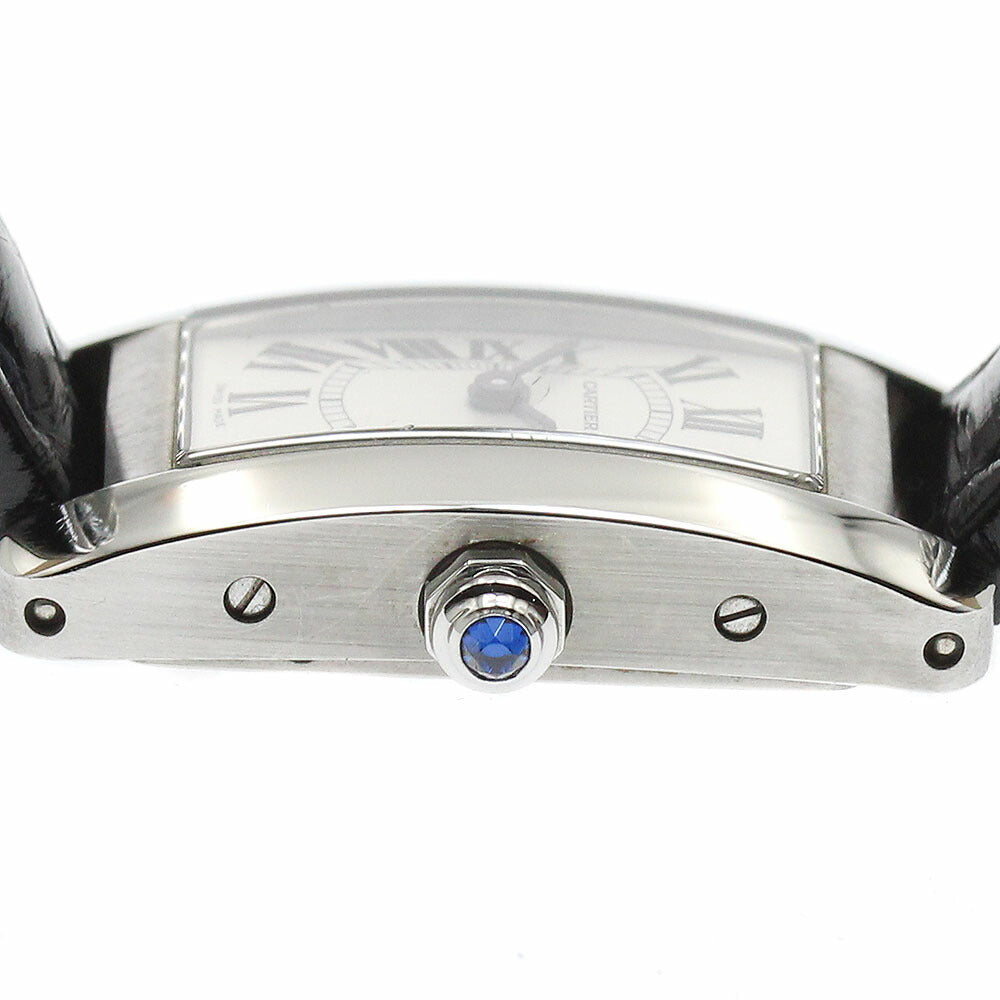 CARTIER WSTA0032 Tank American Mini Quartz Women's Watch Excellent Condition with Box and Warranty.