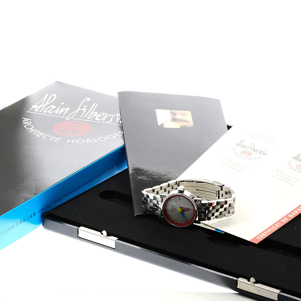 Alain Silberstein KLUB SMALL Automatic Ladies' Watch with Box and Warranty.