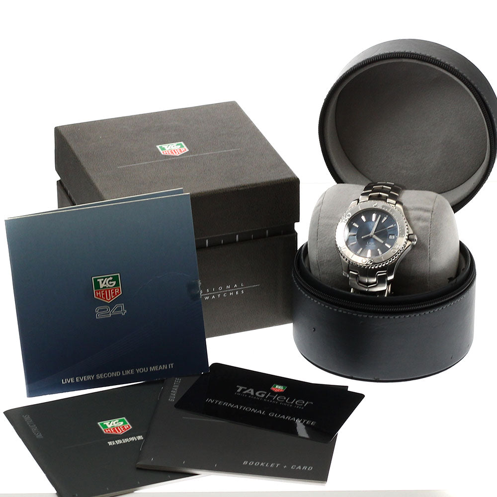 TAG Heuer WJ1112-0 Link Date Quartz Men's Watch (with box and warranty)