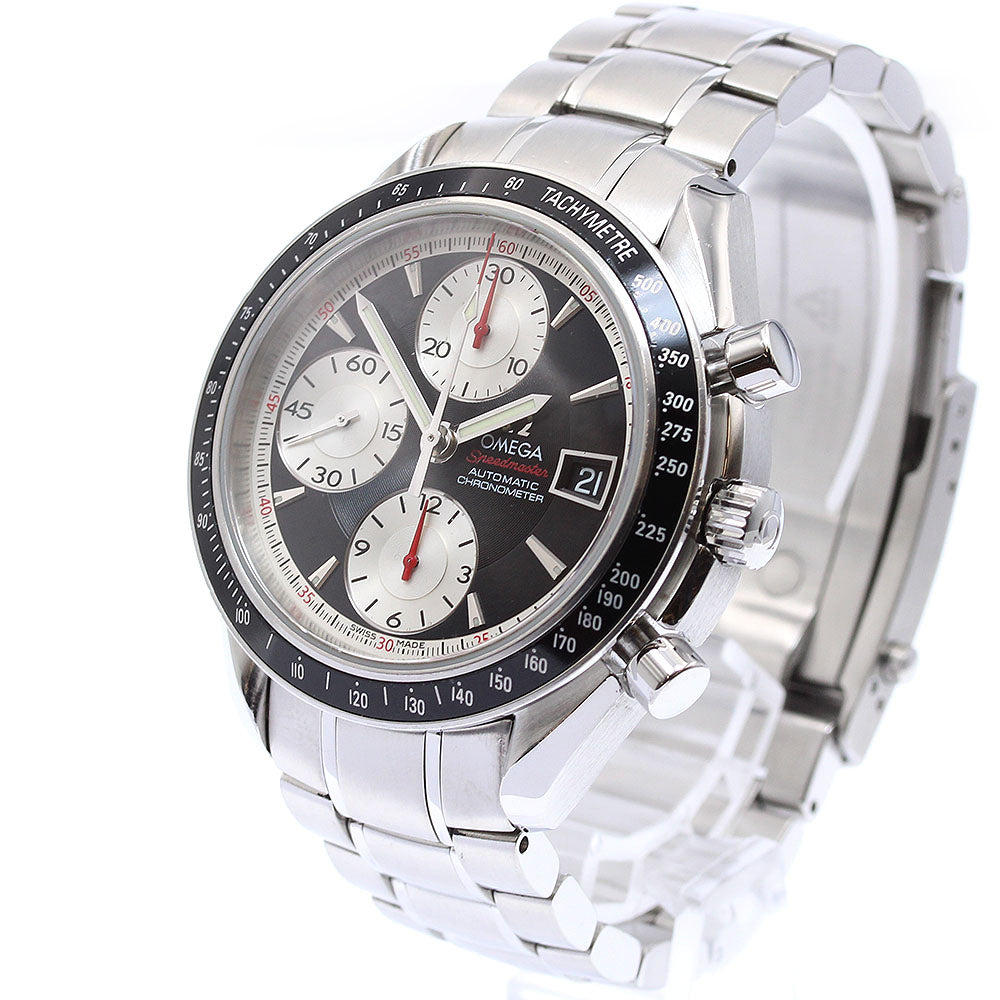 OMEGA 3210.51 Speedmaster Date Chronograph Automatic Men's Watch Excellent Condition with Warranty.