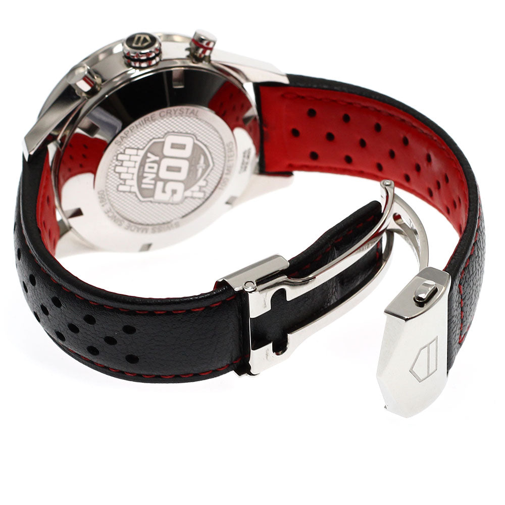 TAG Heuer CV201AS Carrera Caliber 16 Indy 500 Chronograph Limited Edition of 500 Automatic Men's Watch with Box and Warranty.
