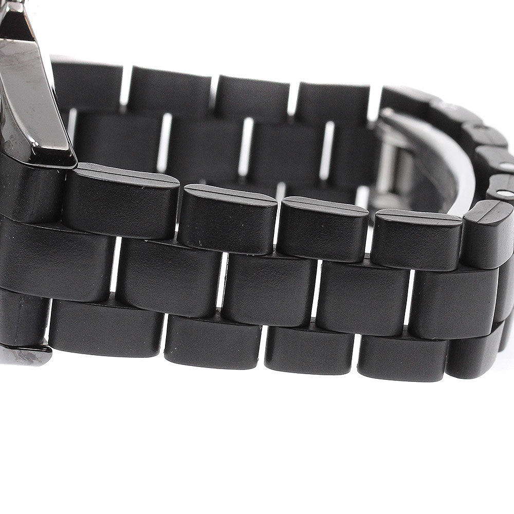 CHANEL H0684 J12 Black Ceramic 38mm Rubber Bracelet Automatic Men's Watch (Good Condition)