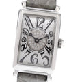 FRANCK MULLER 802QZCD1P Long Island Petite Center Diamond Quartz Women's Watch (Good Condition)
