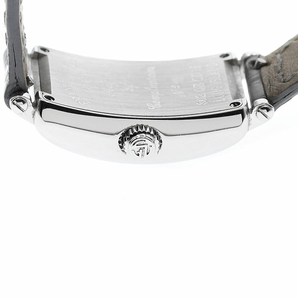 FRANCK MULLER 802QZCD1P Long Island Petite Center Diamond Quartz Women's Watch (Good Condition)