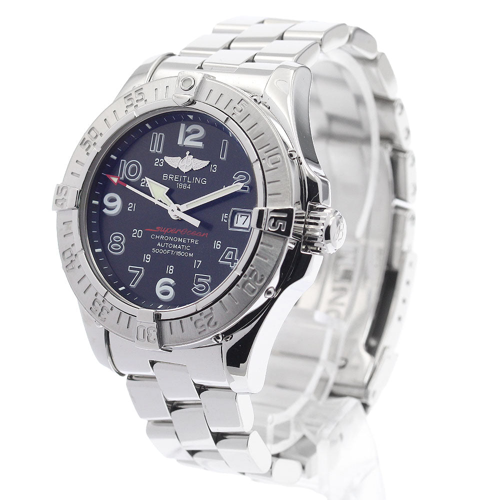 BREITLING A17360 Superocean Date Automatic Men's Watch with Warranty