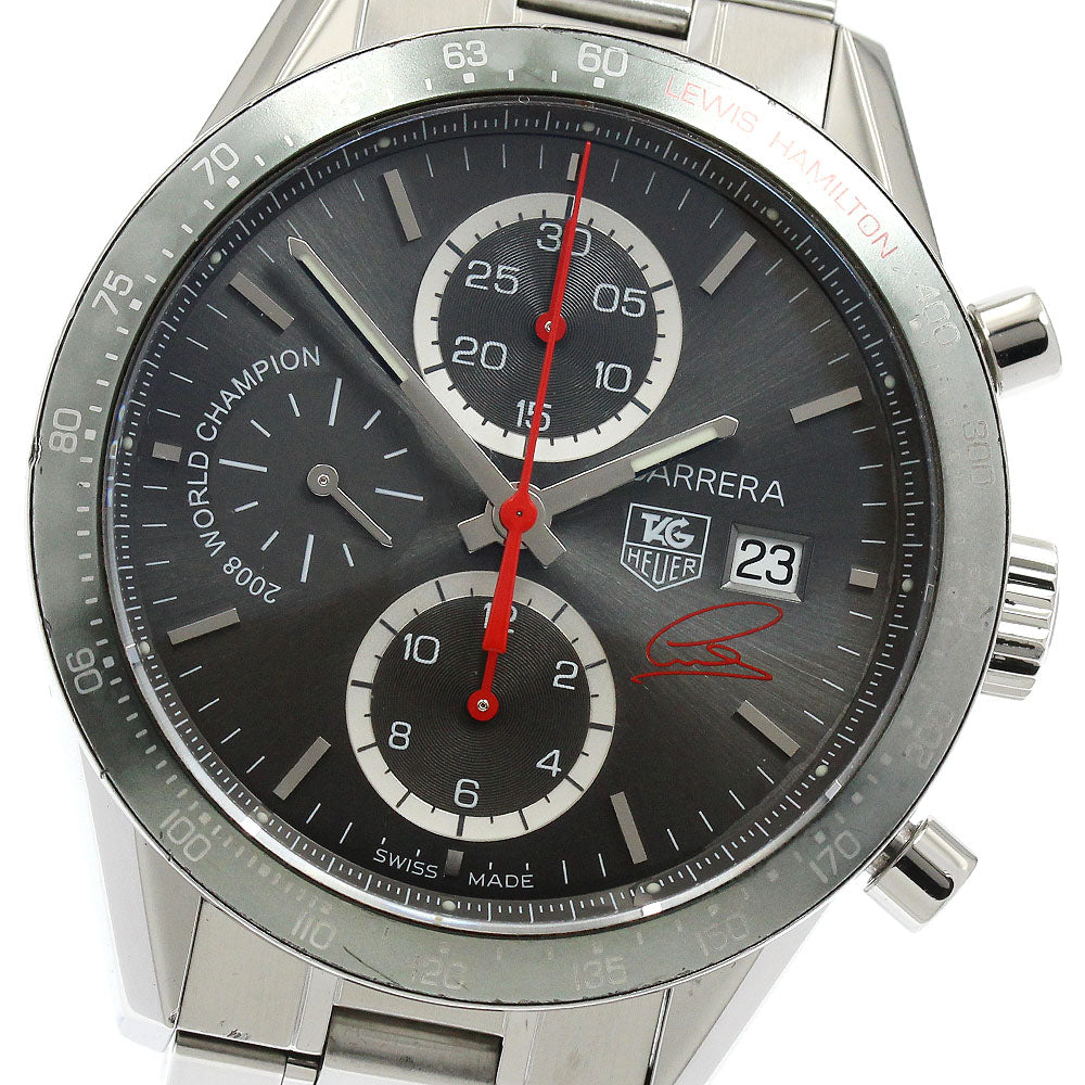 TAG Heuer CV201M Carrera Tachymeter Lewis Hamilton Limited Edition Chronograph Automatic Men's Watch
