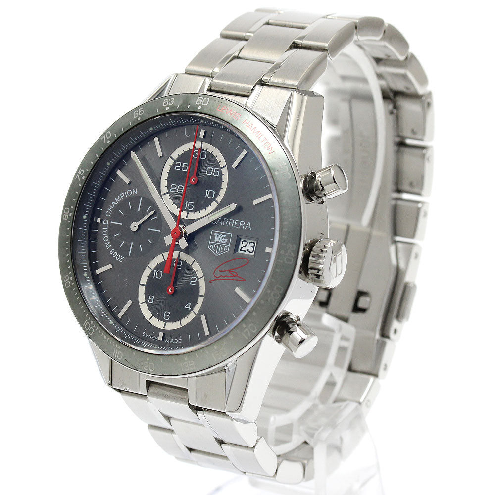 TAG Heuer CV201M Carrera Tachymeter Lewis Hamilton Limited Edition Chronograph Automatic Men's Watch