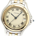CARTIER W35005B6 Panthere Cougar SM 2-Row Date Quartz Ladies Watch
