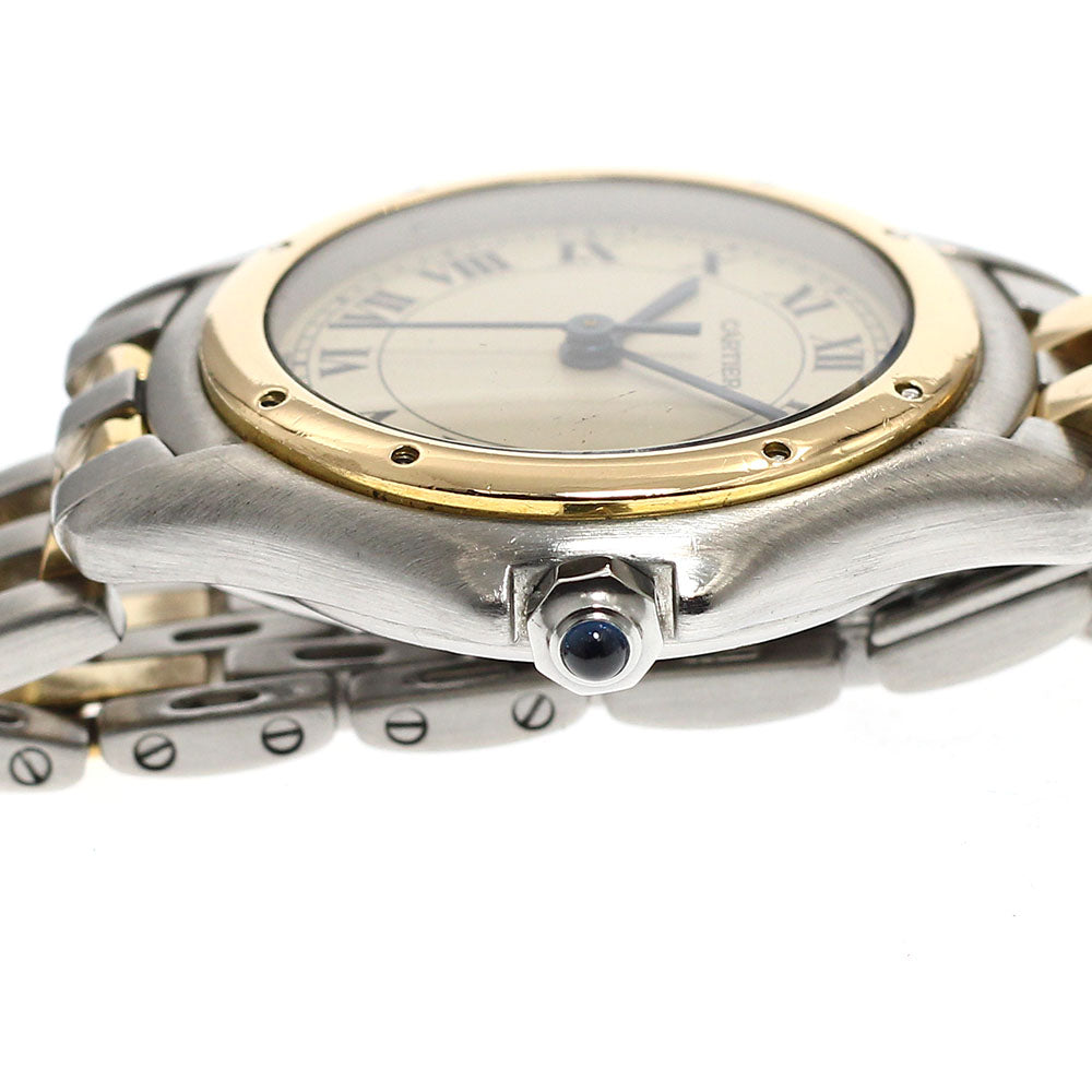 CARTIER W35005B6 Panthere Cougar SM 2-Row Date Quartz Ladies Watch