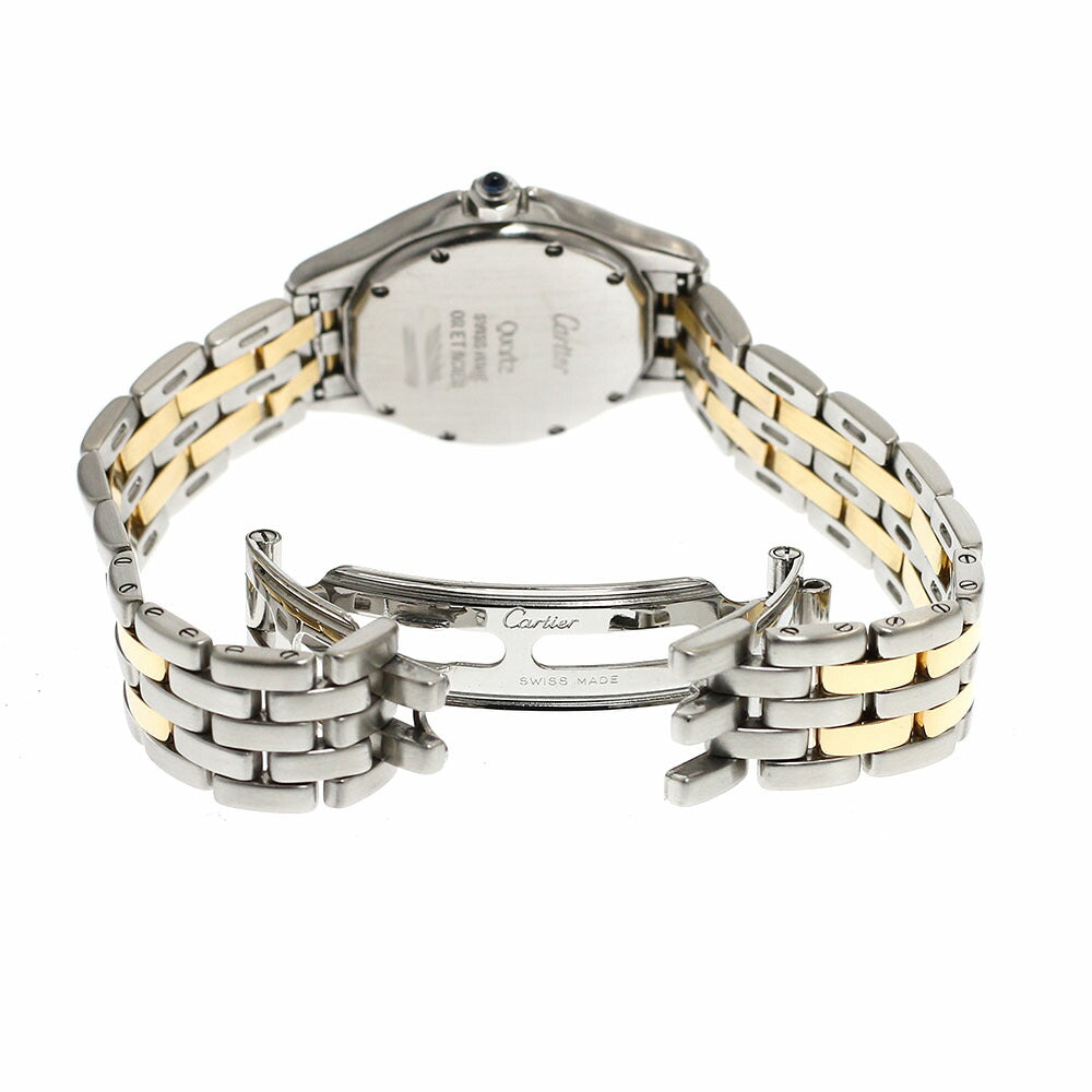 CARTIER W35005B6 Panthere Cougar SM 2-Row Date Quartz Ladies Watch