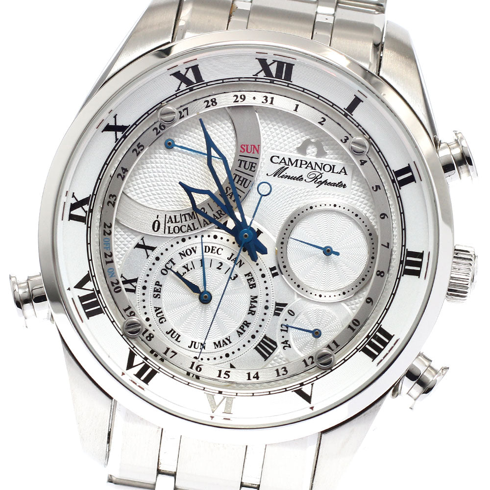 CITIZEN 6762-T022057/AH7060-53A Campanola Complication Quartz Men's Watch Excellent Condition with Box and Warranty Card