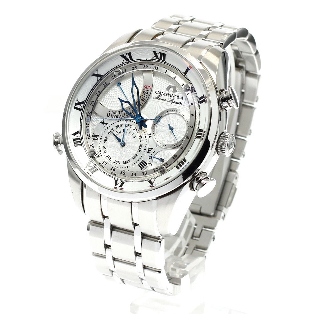 CITIZEN 6762-T022057/AH7060-53A Campanola Complication Quartz Men's Watch Excellent Condition with Box and Warranty Card