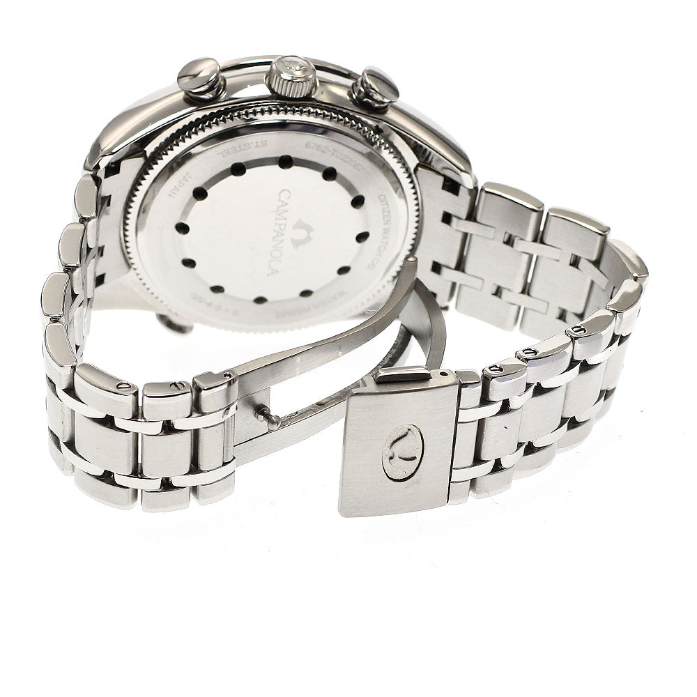 CITIZEN 6762-T022057/AH7060-53A Campanola Complication Quartz Men's Watch Excellent Condition with Box and Warranty Card