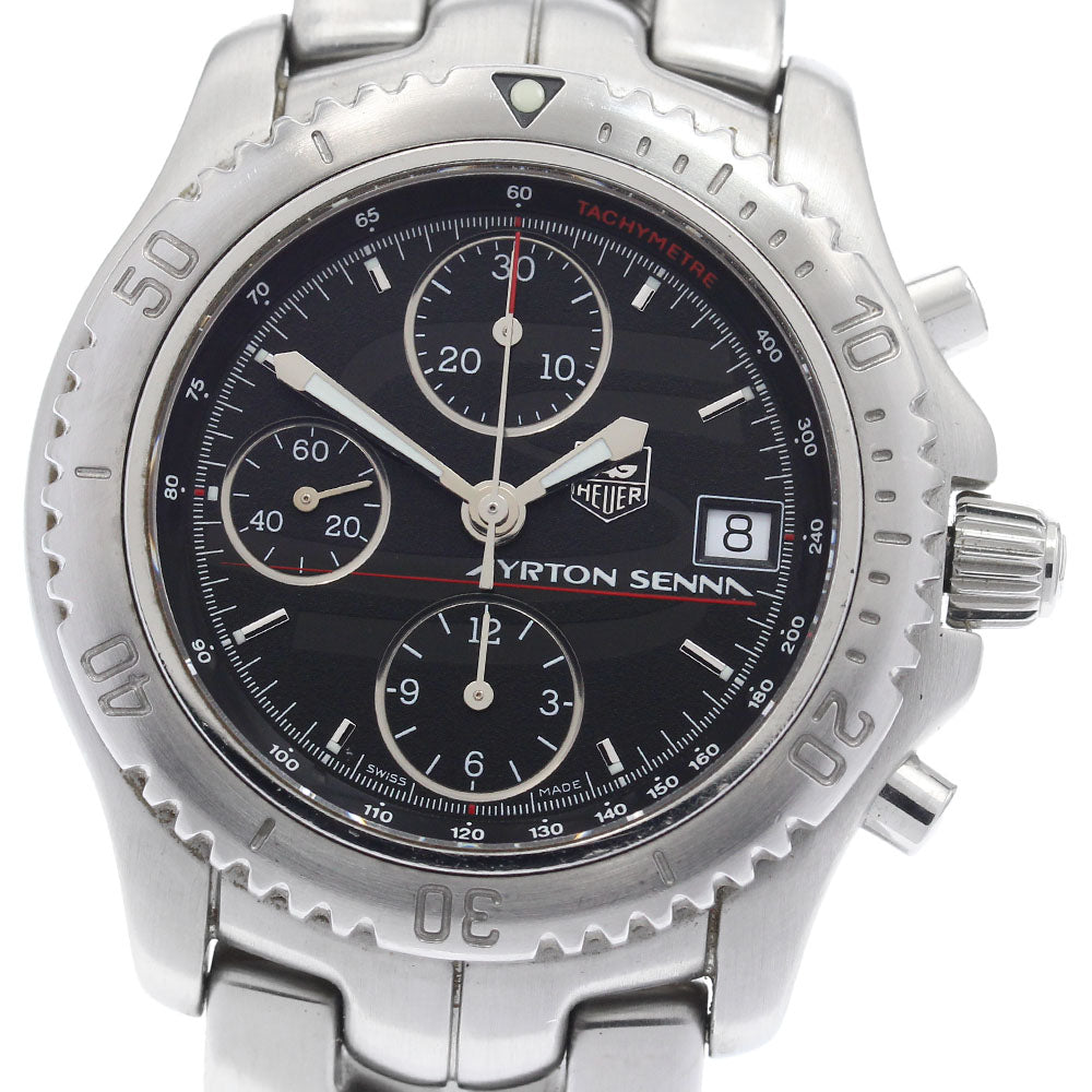 TAG Heuer CT2114.BA0550 Link Ayrton Senna Limited Edition Automatic Men's Watch with Warranty