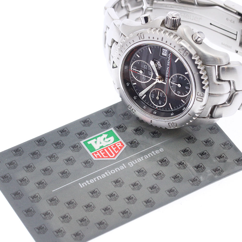 TAG Heuer CT2114.BA0550 Link Ayrton Senna Limited Edition Automatic Men's Watch with Warranty