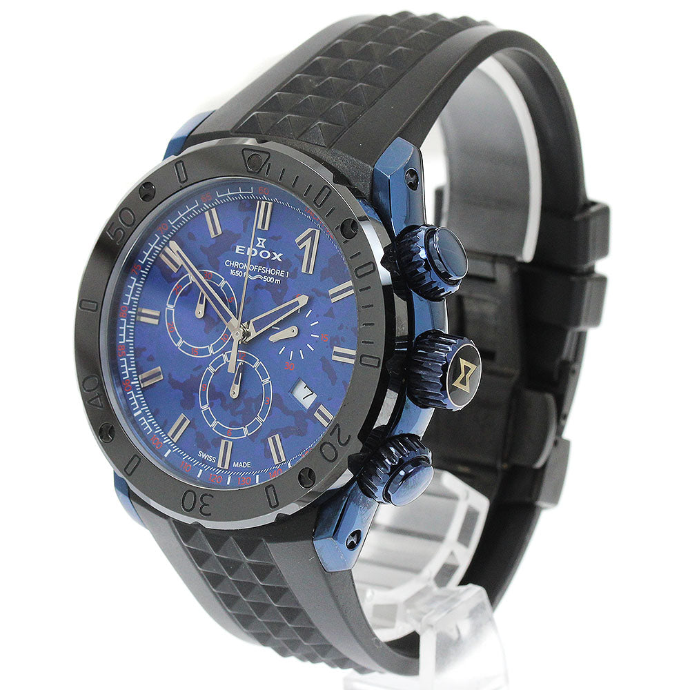 EDOX 10221 Chrono Offshore 1 Quartz Men's Watch with Warranty