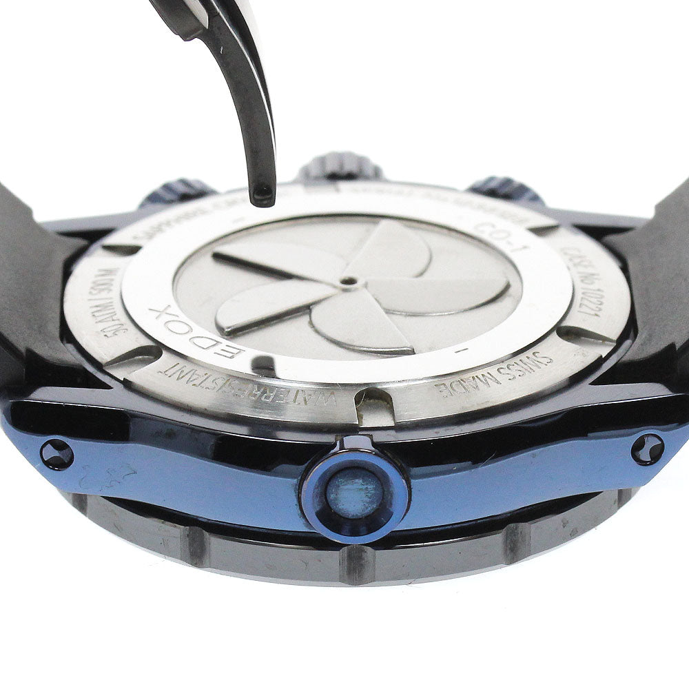 EDOX 10221 Chrono Offshore 1 Quartz Men's Watch with Warranty
