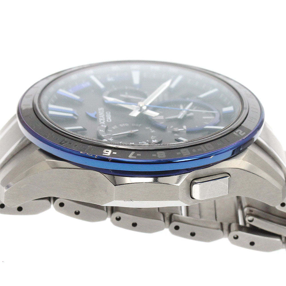 CASIO OCW-G1200-1AJF Oceanus GPS Date Solar Radio Controlled Men's Watch (with box and warranty)