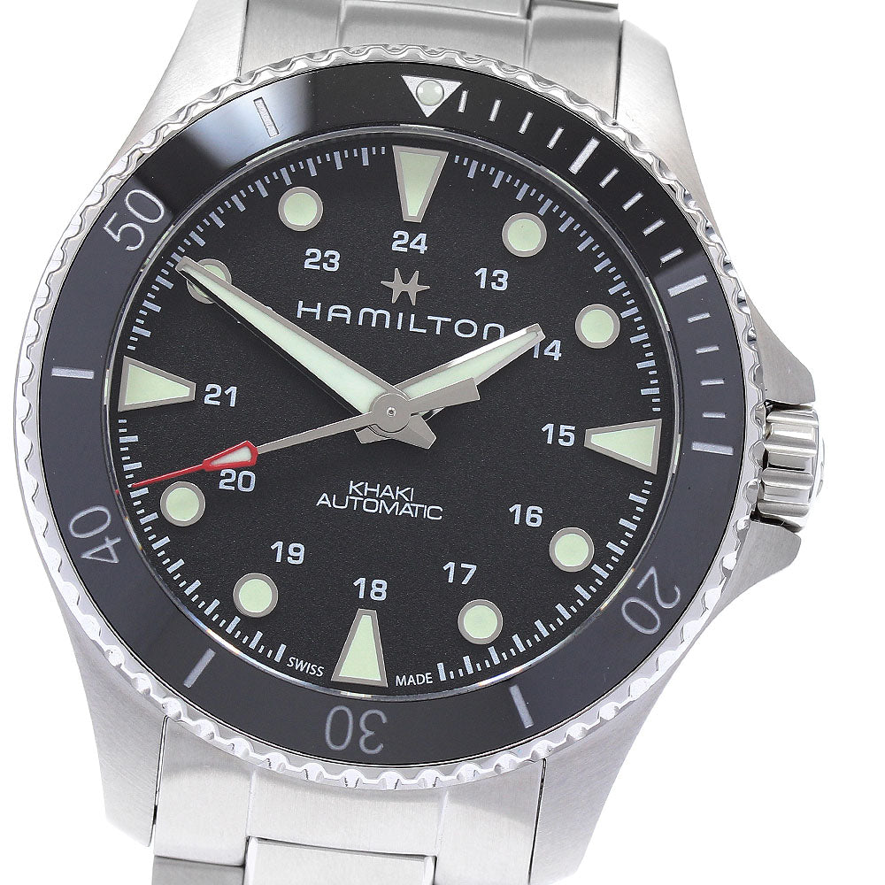 HAMILTON H825150 Khaki Navy Scuba Automatic Men's Watch (with box and warranty)