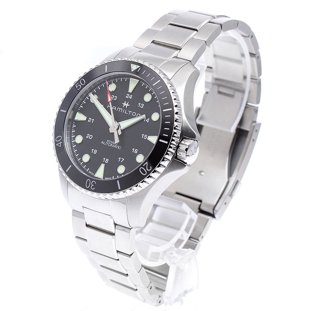 HAMILTON H825150 Khaki Navy Scuba Automatic Men's Watch (with box and warranty)