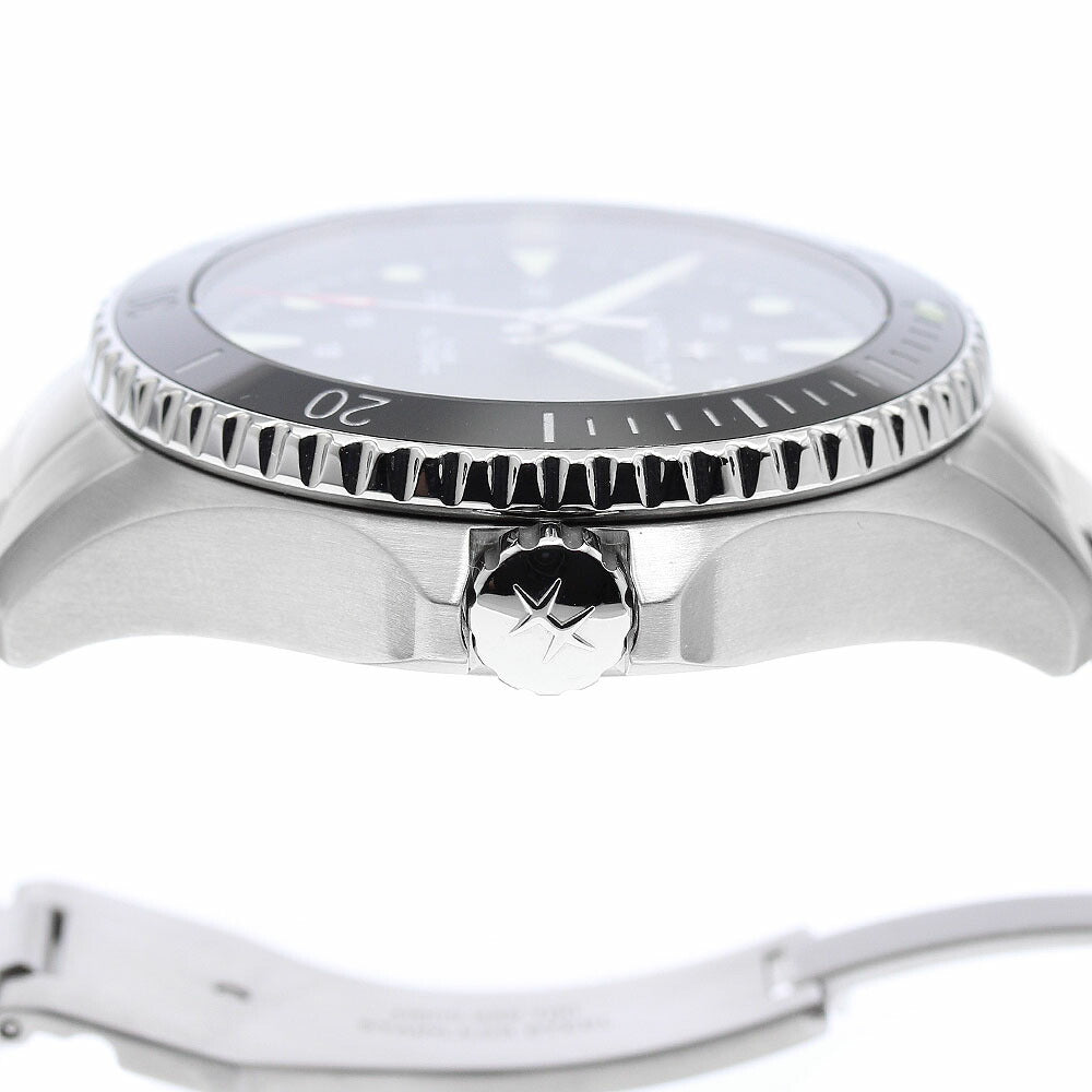 HAMILTON H825150 Khaki Navy Scuba Automatic Men's Watch (with box and warranty)