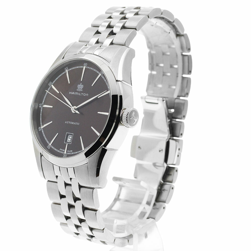 HAMILTON H424151 Jazzmaster Spill of Liberty Automatic Men's Watch Excellent Condition with Warranty Card
