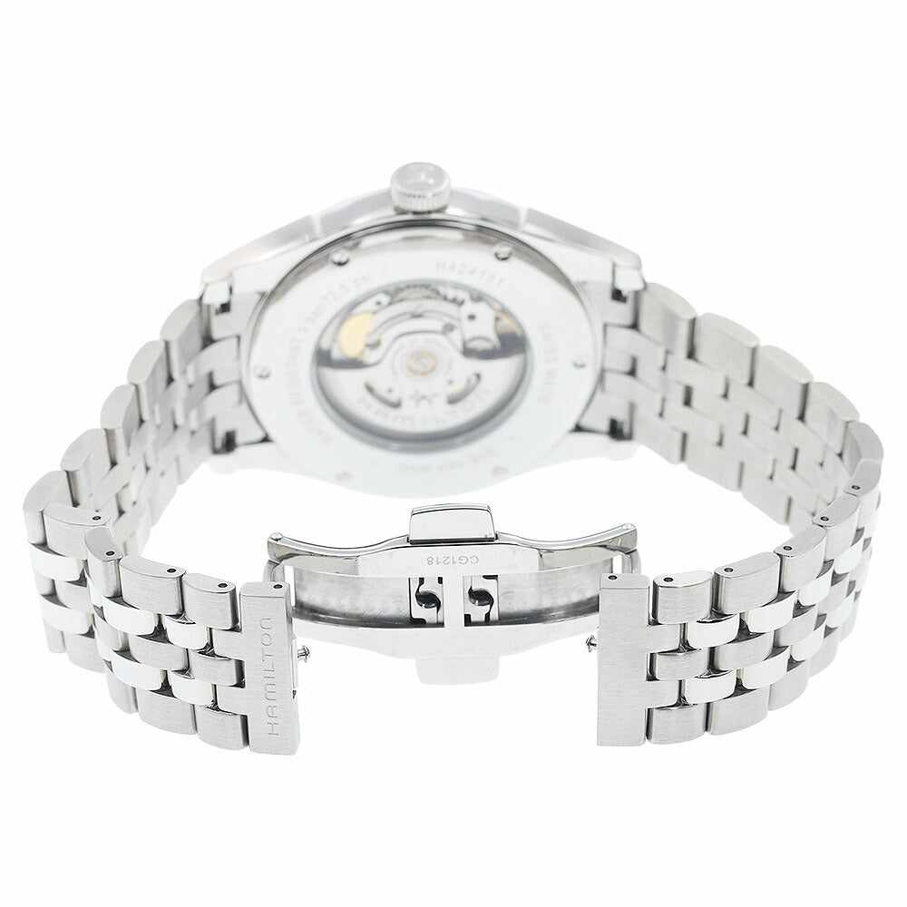 HAMILTON H424151 Jazzmaster Spill of Liberty Automatic Men's Watch Excellent Condition with Warranty Card