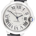 CARTIER W69017Z4 Ballon Bleu 36mm Automatic Boys' Watch Excellent Condition with Warranty Card