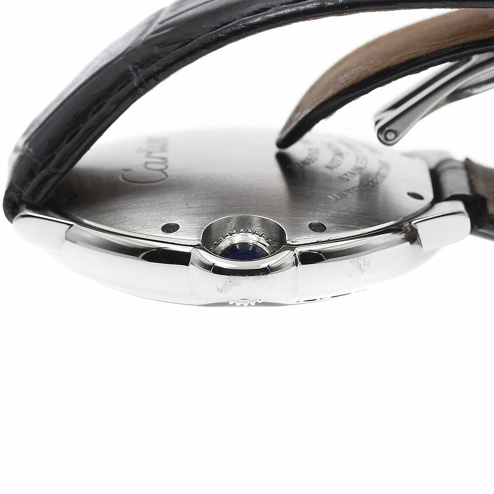 CARTIER W69017Z4 Ballon Bleu 36mm Automatic Boys' Watch Excellent Condition with Warranty Card