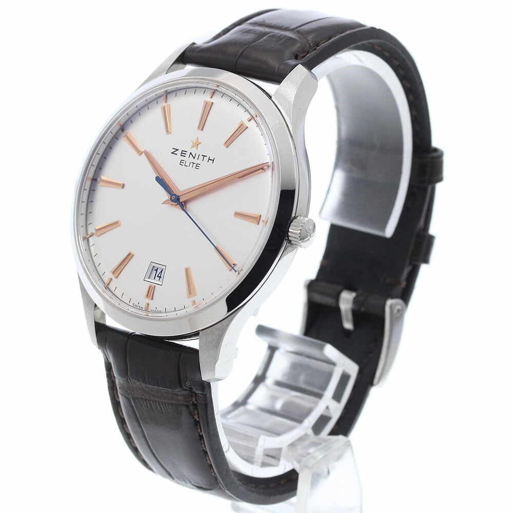 ZENITH 03.2020.670 Captain Elite Date Automatic Men's Watch Excellent Condition