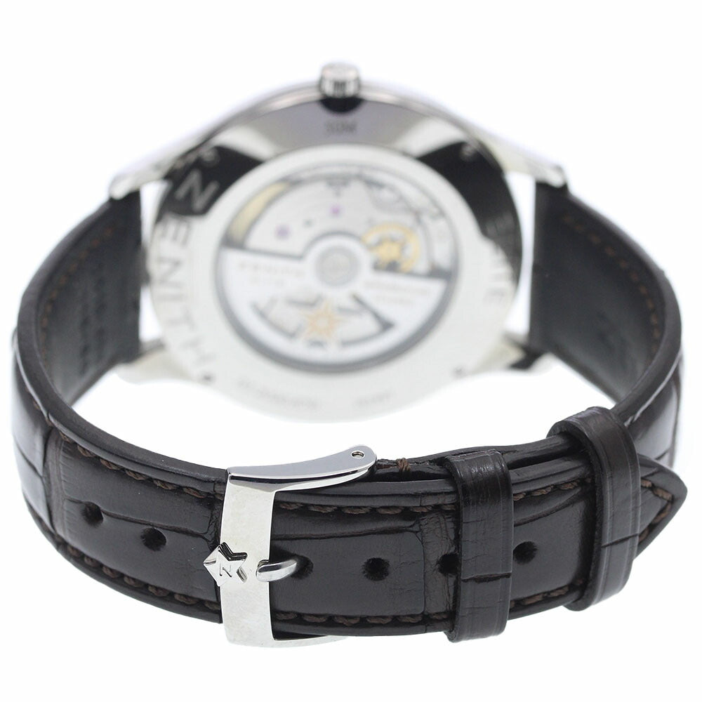 ZENITH 03.2020.670 Captain Elite Date Automatic Men's Watch Excellent Condition