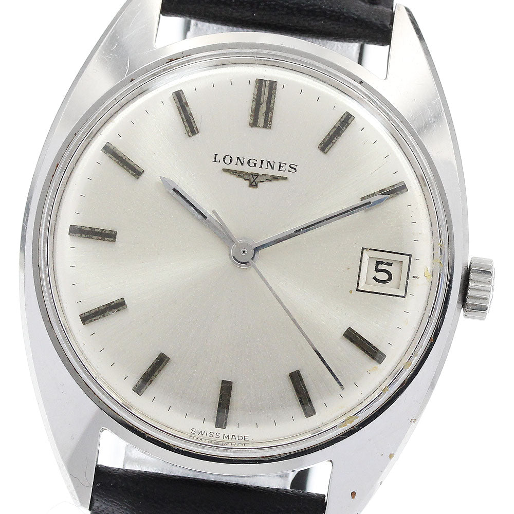 LONGINES Date cal.285 Vintage Manual Winding Men's Watch