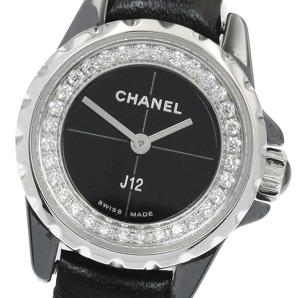 CHANEL H4663 J12 XS Diamond Quartz Women's Watch (Good Condition)