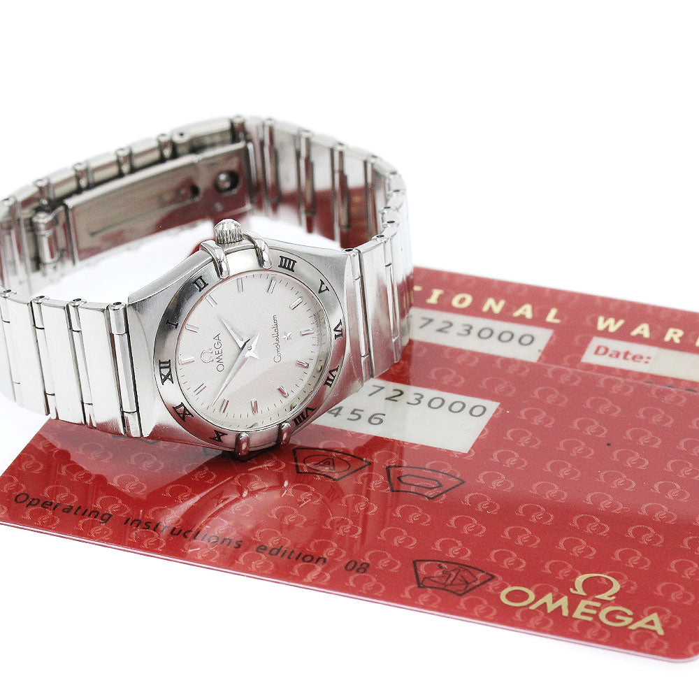 OMEGA 1572.30 Constellation Quartz Ladies Watch with Warranty Card