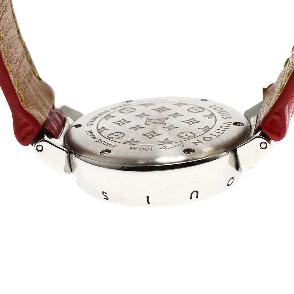 LOUIS VUITTON Q121L Tambour Forever Diamond Quartz Women's Watch