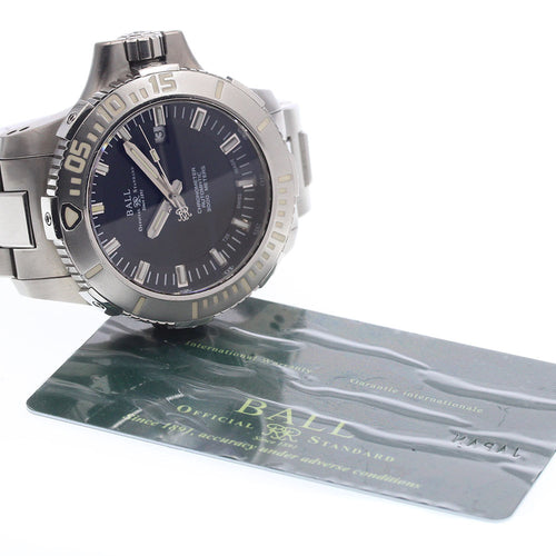 BALLWATCH DM3000A-SCJ-BK Engineer Hydrocarbon Deepquest Automatic Men's Watch with Warranty