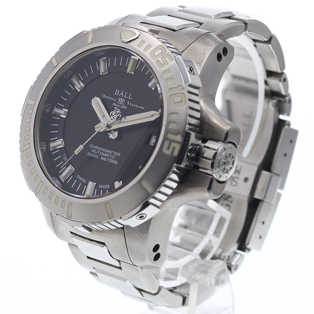 BALLWATCH DM3000A-SCJ-BK Engineer Hydrocarbon Deepquest Automatic Men's Watch with Warranty