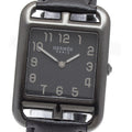 HERMES CC3.711 Cape Cod GM Shadow Quartz Boys' Watch Excellent Condition with Box and Warranty Card