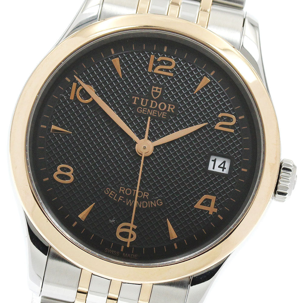 TUDOR 91451 1926 Date Automatic Men's Watch Excellent Condition with Warranty Card