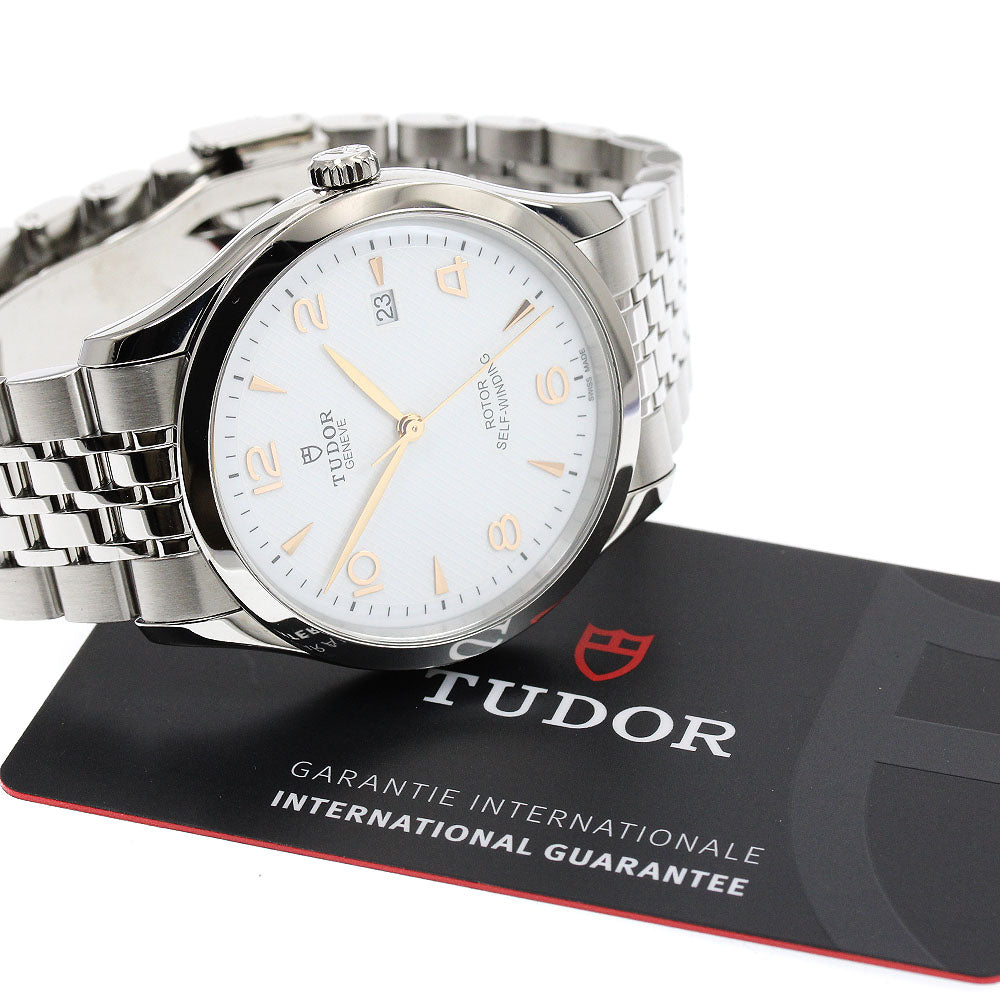 TUDOR 91650 1926 Date Automatic Men's Watch Excellent Condition with Warranty Card
