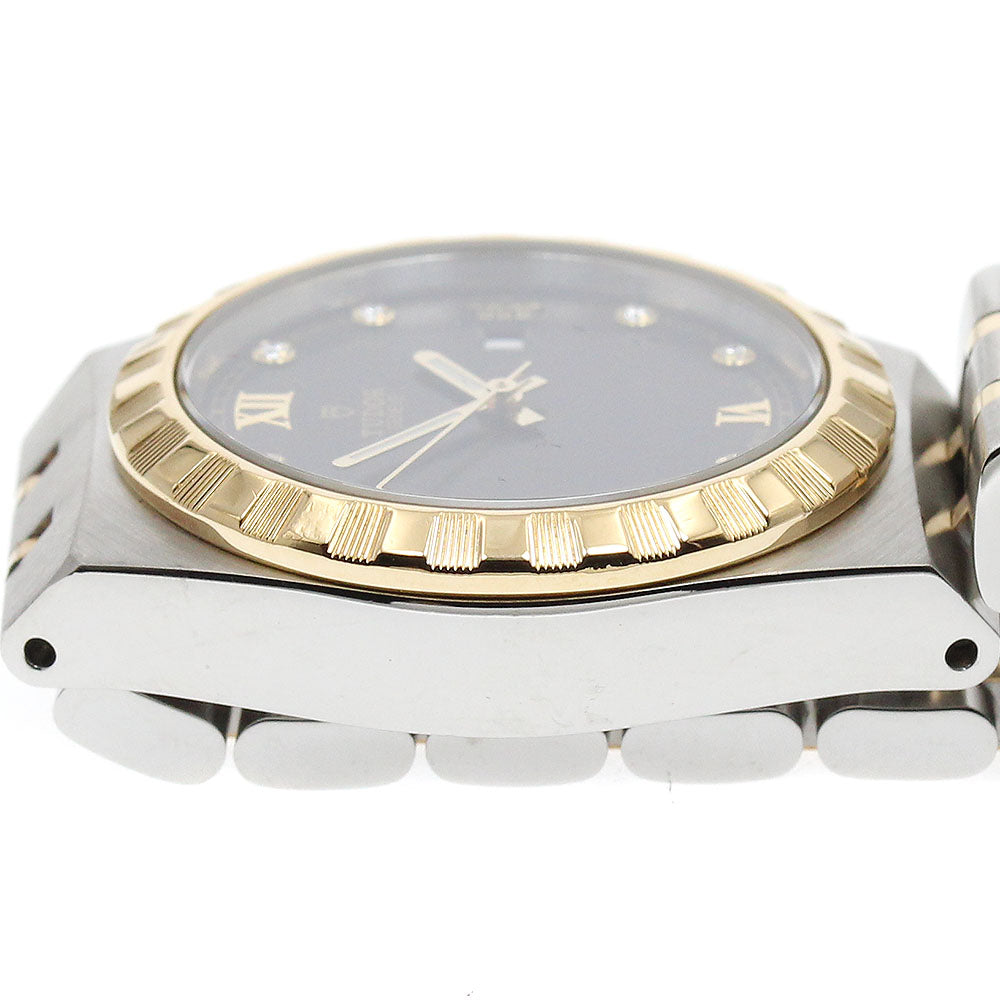 TUDOR 28303 Royal Date 8P Diamond Automatic Ladies Watch (Good Condition)
