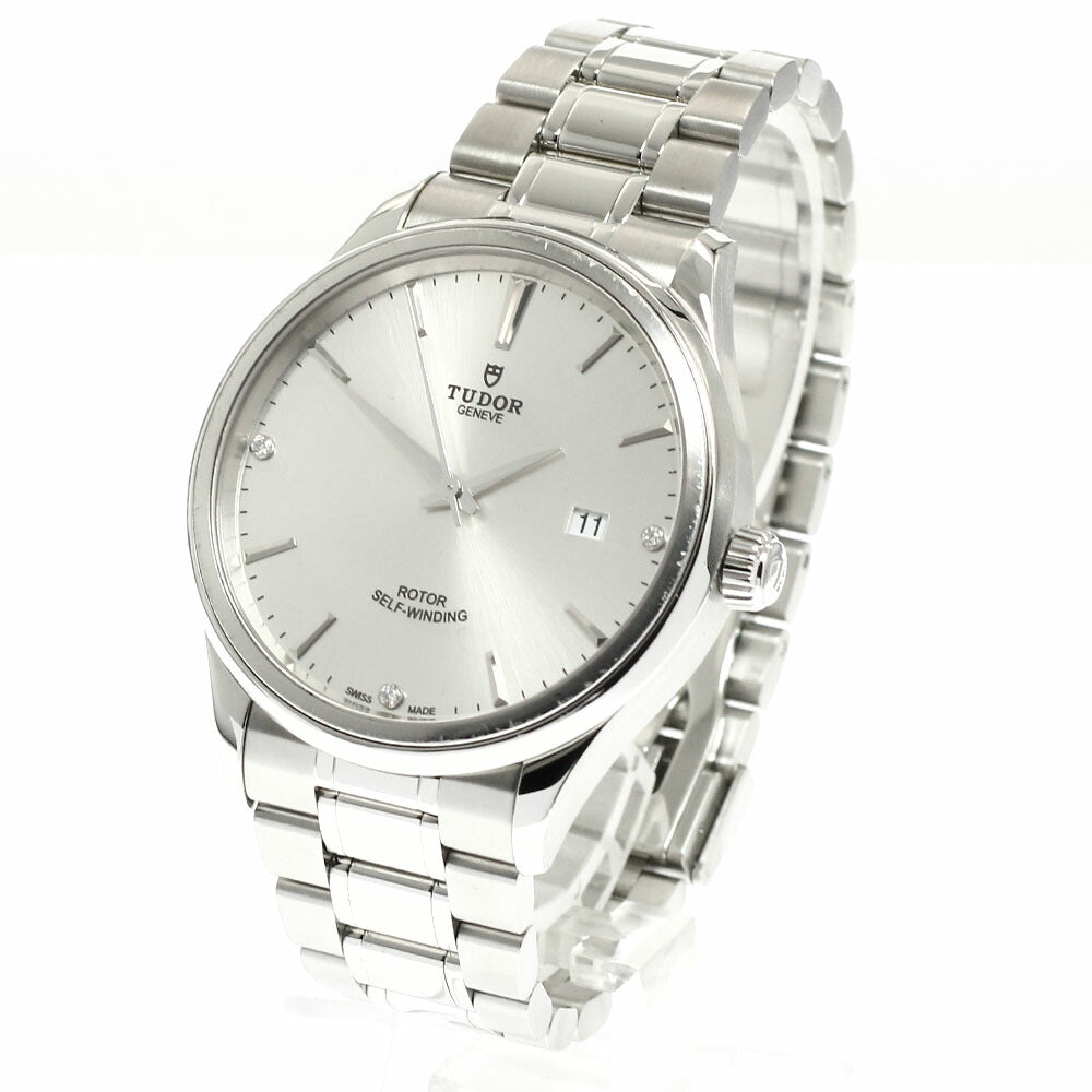 TUDOR 12700 Style Date 3P Diamond Automatic Men's Watch with Warranty
