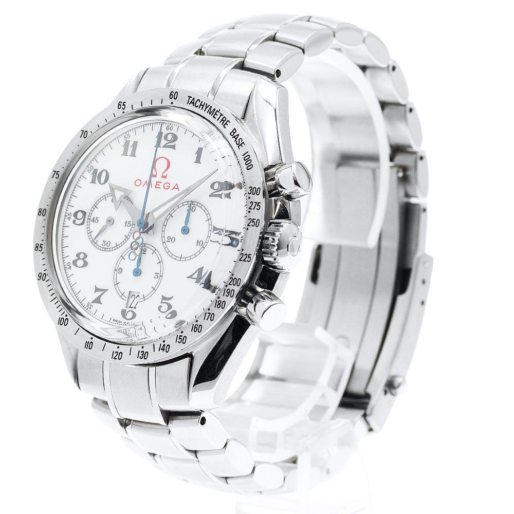OMEGA 321.10.42.50.04.001 Speedmaster Broad Arrow Olympic Date Automatic Men's Watch - Excellent Condition