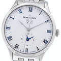 MAURICE LACROIX MP6707-SS002-112 Masterpiece GMT Automatic Men's Watch Excellent Condition