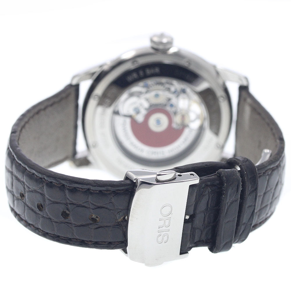 ORIS 7670 Artelier Skeleton Automatic Men's Watch Excellent Condition with Warranty.