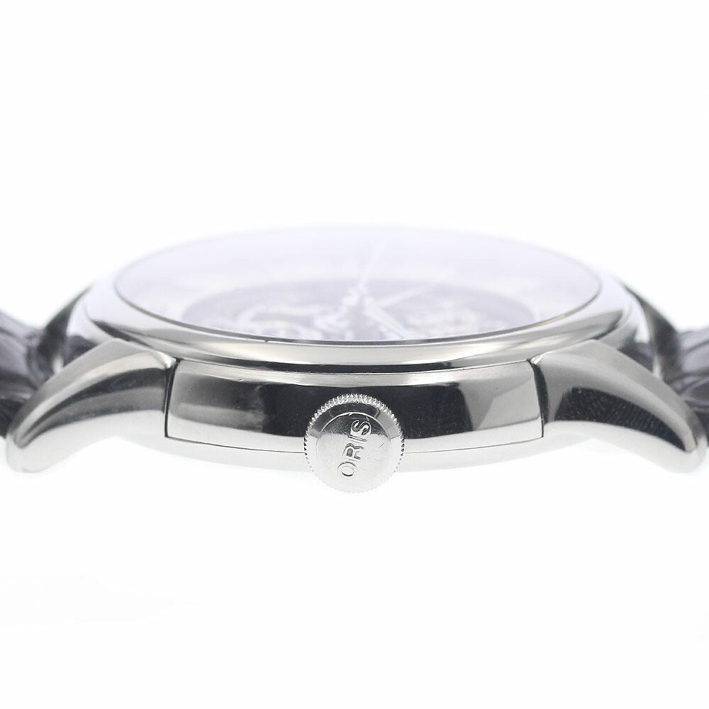 ORIS 7670 Artelier Skeleton Automatic Men's Watch Excellent Condition with Warranty.