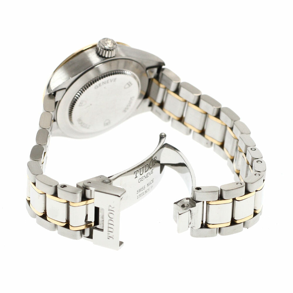 TUDOR 12103 Style 3P Diamond YG Combination Automatic Women's Watch